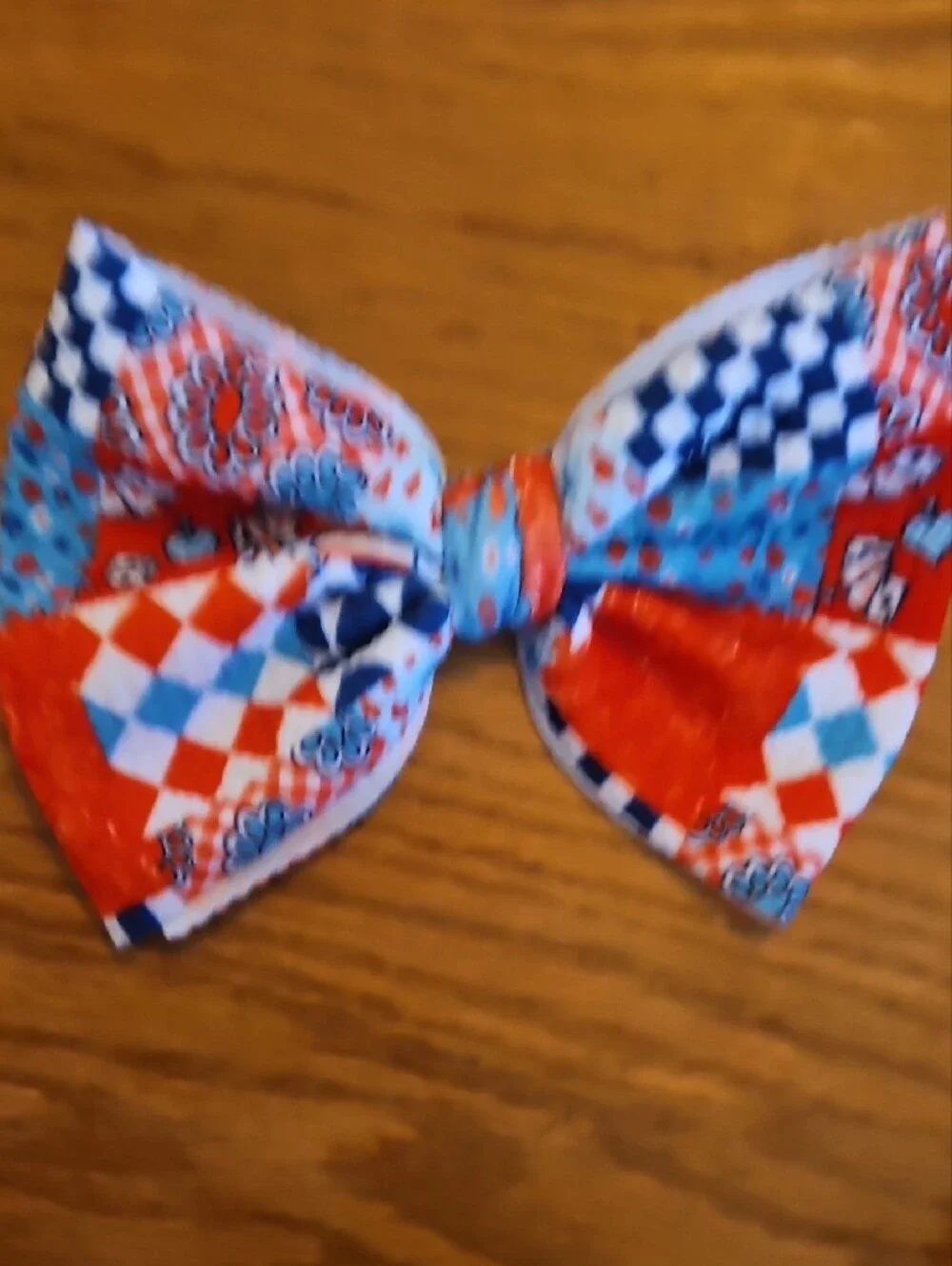 Western Hair Bows On Clip